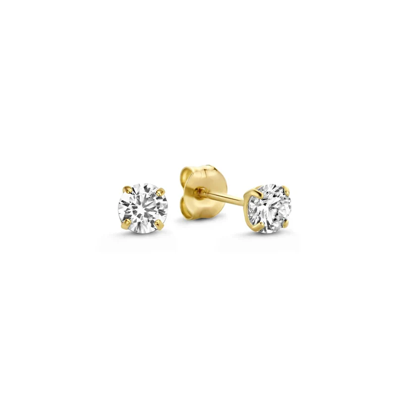 Dara Brillane Stone Earrings Set | Gold 14k - Image 7