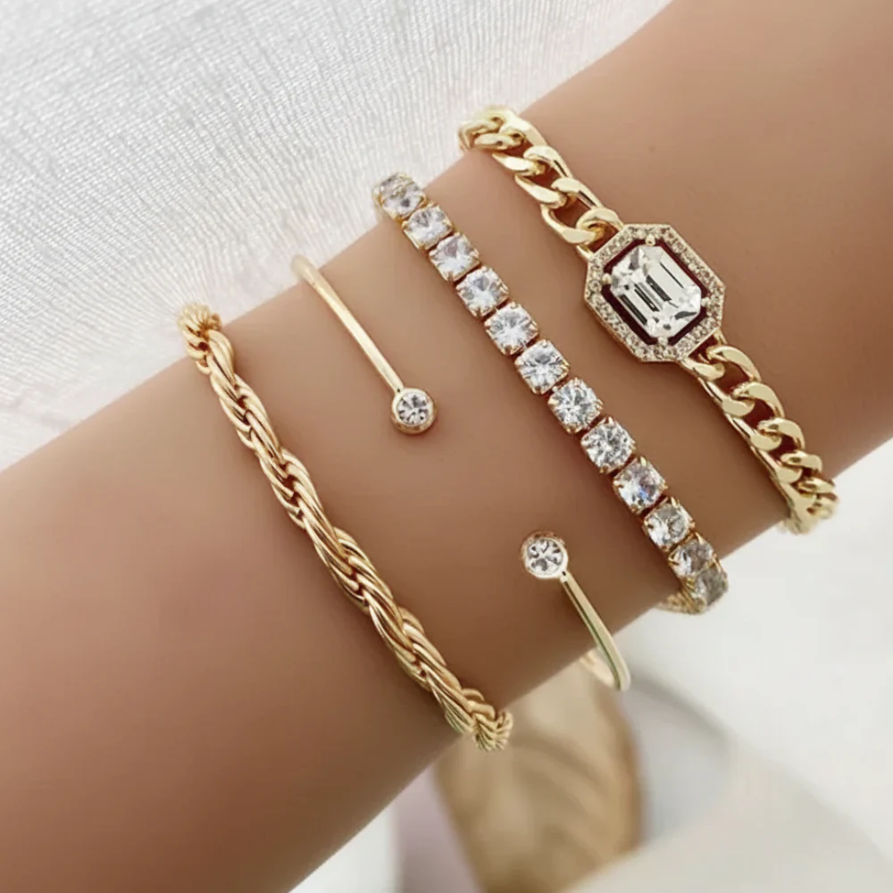 Domitia Calvina Bracelet Set | Gold 18k - Image 4