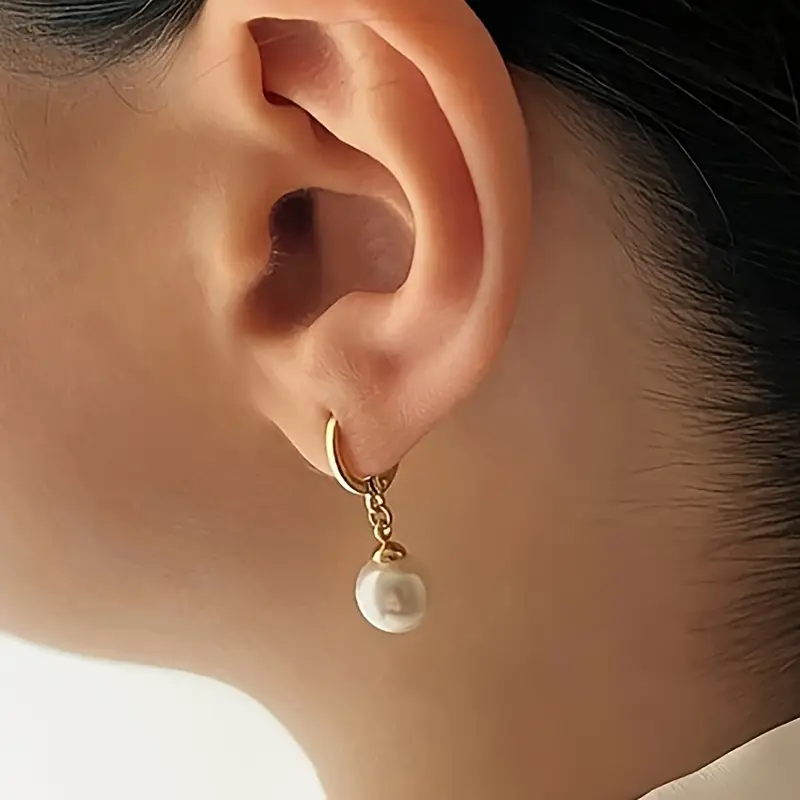 Golden Grace Pearl Jewelry Set | Gold 18k - Image 4