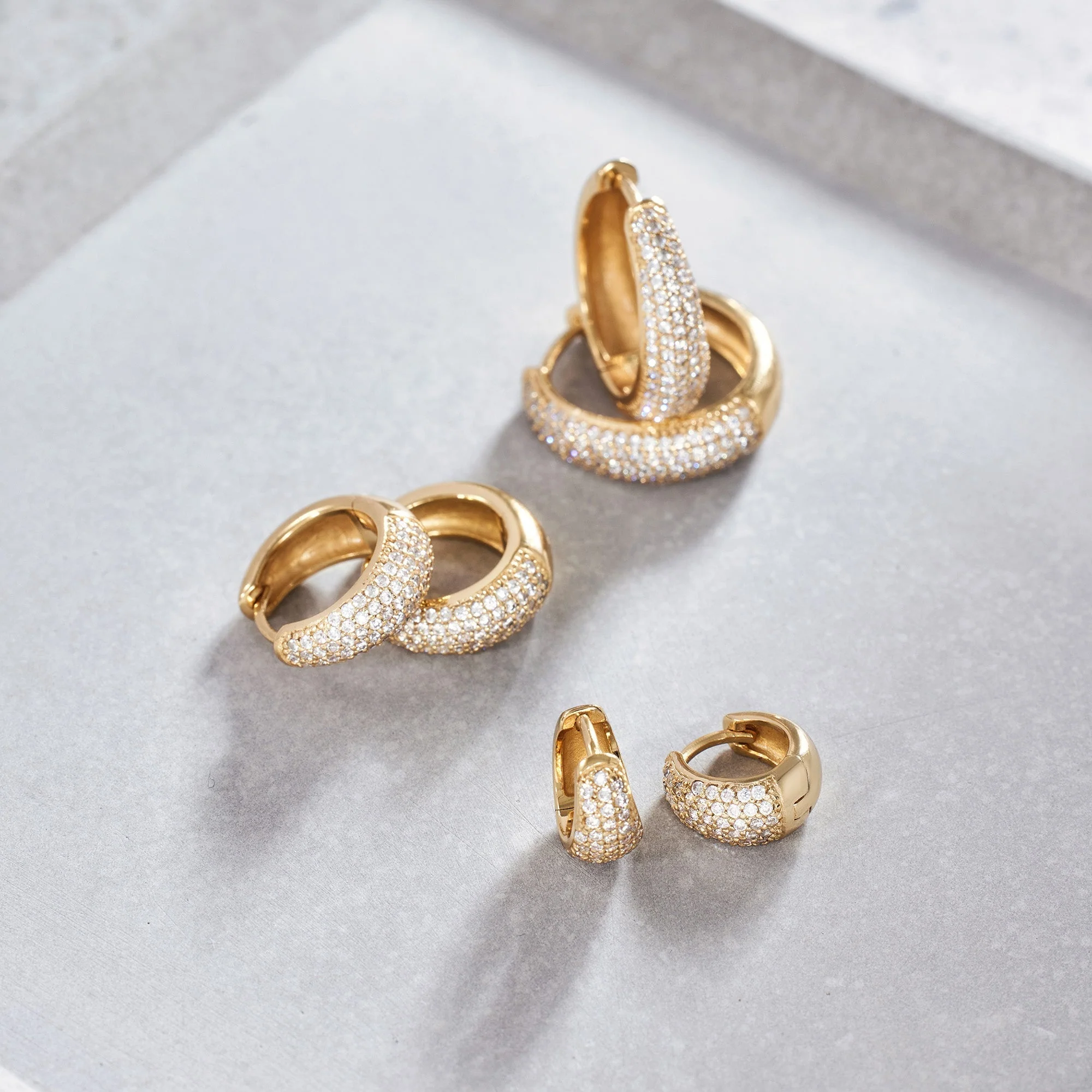 Jules Mini Hoops | Gold 16k - Image 3
