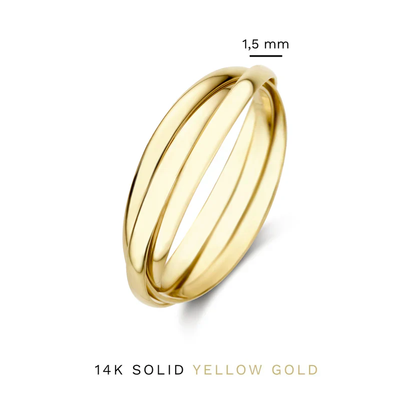 Léna Trielle Ring | Gold 14k - Image 5