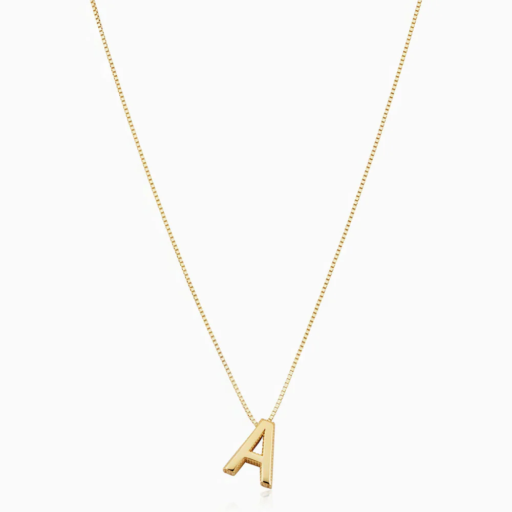 Love letter initial necklace | Gold 18k - Image 5