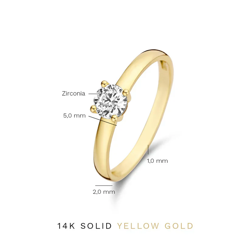 Mira Castelle Ring | Gold 14k - Image 6
