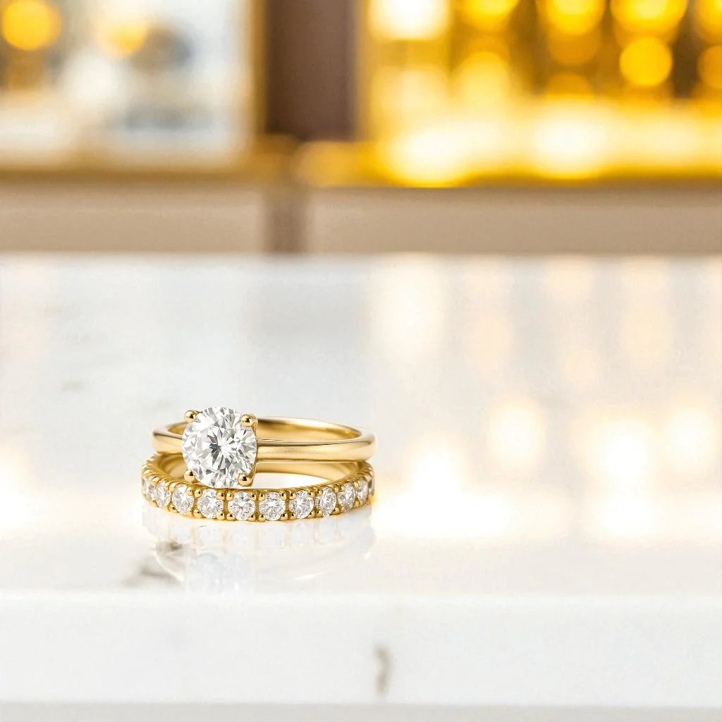 Savaya ring set | Gold 18k - Image 3