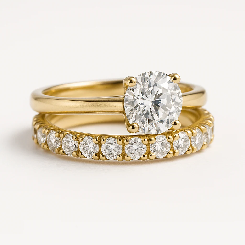 Savaya ring set | Gold 18k - Image 4